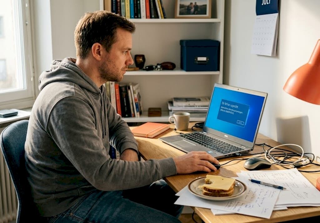 Det är någon som behöver snabb IT-support hemma och söker hjälp direkt.