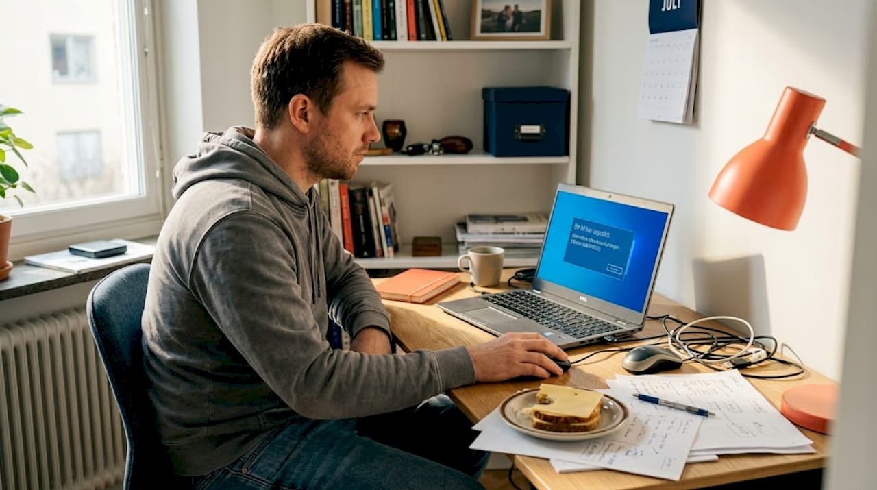 Det är någon som behöver snabb IT-support hemma och söker hjälp direkt.