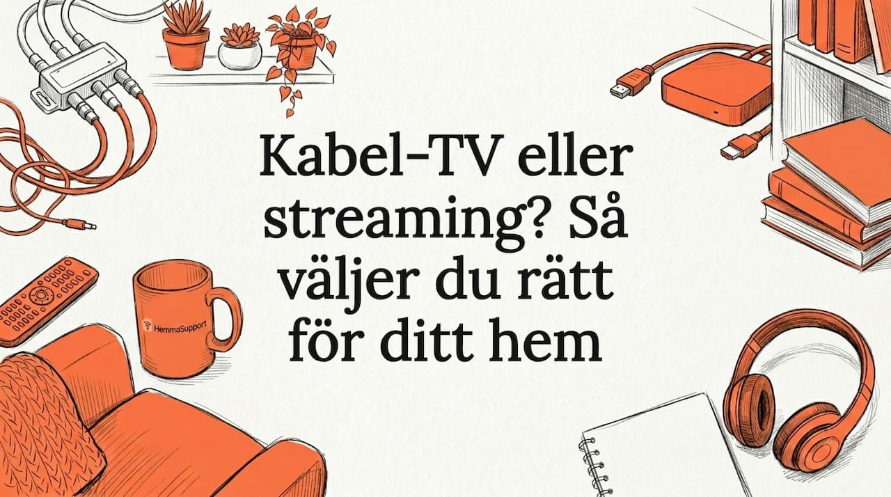 Stilren titelskylt med dekorativa teknikdetaljer