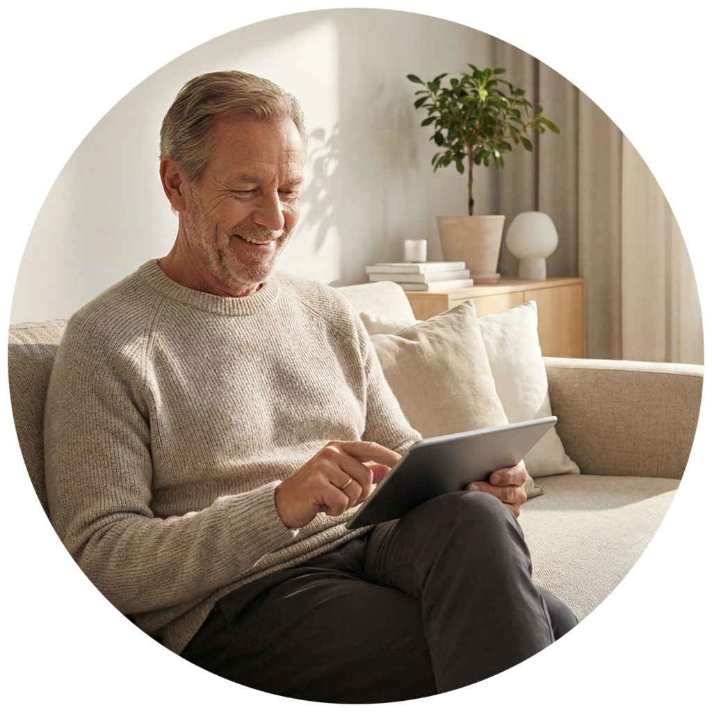 Man bokar datorhjälp hemma online via HemmaSupport